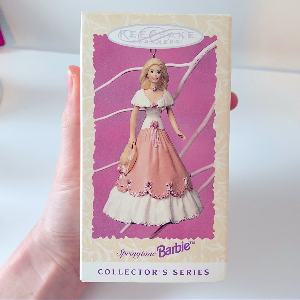 Springtime Barbie ornament
